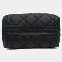 مملوكة مسبقًا Dior Black Leather Toujours Medium