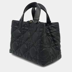 مملوكة مسبقًا Dior Black Leather Toujours Medium