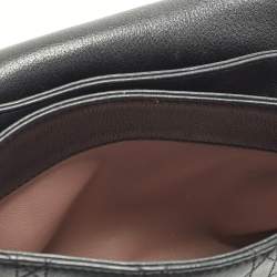 مملوكة مسبقًا Dior Diorling Small Black Leather Shoulder Bag