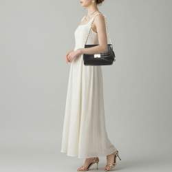 مملوكة مسبقًا Dior Diorling Small Black Leather Shoulder Bag