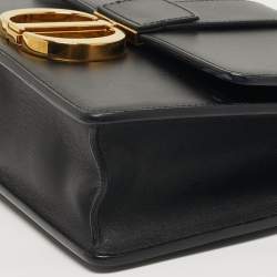 مملوكة مسبقًا Dior 30 Montaigne Black Leather Shoulder Bag