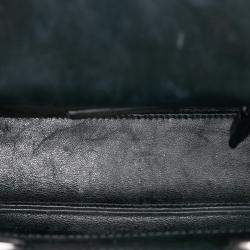 Pre Owned Dior Pink Mini Patent Sequined Lady Dior