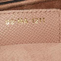 Pre Owned Dior Saddle Old Rose Leather Shoulder Bag