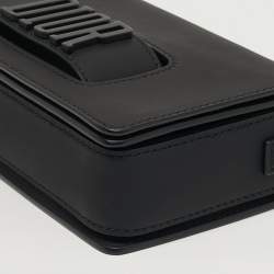 مملوكة مسبقًا Dior Dio(r)evolution Black Ultra Matte Leather Flap Bag
