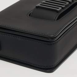 مملوكة مسبقًا Dior Dio(r)evolution Black Ultra Matte Leather Flap Bag