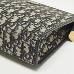 Pre Owned حقيبة بوتش ديور مونتين 30 قماش أوبليك كحلي