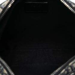 مملوكة مسبقًا Dior Blue Oblique Canvas Saddle Triple Pouch