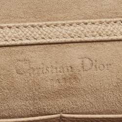 مملوكة مسبقًا حقيبة كلتش سلسلة ديور جلد زهري باهت مونتين 30