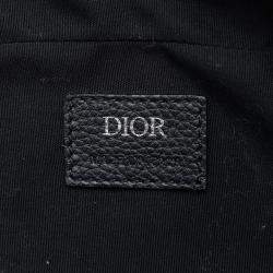 مملوكة مسبقًا حقيبة كروس بودي ديور سافاري قماش أزرق أوبليك