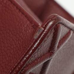 Pre Owned حقيبة كتف ديور ديوراما جلد أزرق وسط بقلاپ