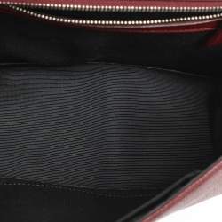 Pre Owned حقيبة كتف ديور ديوراما جلد أزرق وسط بقلاپ