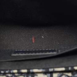 Pre Owned حقيبة بوكس مونتين 30 قماش أوبليك أزرق كحلي ديور