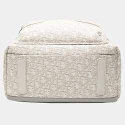 Pre Owned حقيبة ظهر ديور رايدر قماش أوبليك بني