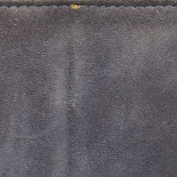 مملوكة مسبقًا Dior Lady Dior Ombre Blue Snakeskin Chain Clutch