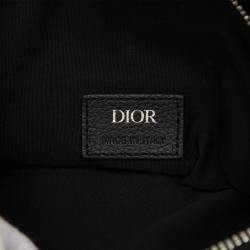 مملوكة مسبقًا حقيبة كروس بودي ديور سرج قماش أسود أوبليك