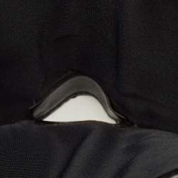 مملوكة مسبقًا محفظة ديور سادل قماش أوبليك وأسود جلد فرنسي