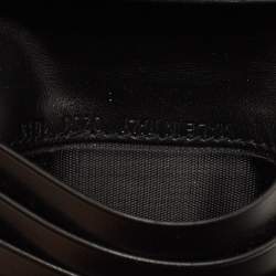 مملوكة مسبقًا محفظة ديور سادل قماش أوبليك وأسود جلد فرنسي