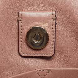 Pre Owned Dior Diorissimo Large Beige Leather Shopper Tote