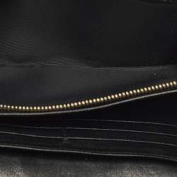 مملوكة مسبقًا محفظة على سلسلة ديور ميس ديور - رونديڤو كاناج جلد أسود