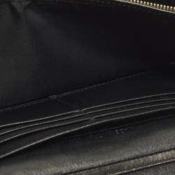 مملوكة مسبقًا محفظة على سلسلة ديور ميس ديور - رونديڤو كاناج جلد أسود