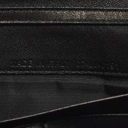 مملوكة مسبقًا محفظة على سلسلة ديور ميس ديور - رونديڤو كاناج جلد أسود