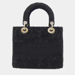 مملوكة مسبقًا Christian Dior D-Lace Lady D-Light Medium Handbag