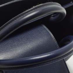 مملوكة مسبقًا Dior Diorever Medium Blue Leather Top Handle Bag