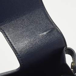 مملوكة مسبقًا Dior Diorever Medium Blue Leather Top Handle Bag