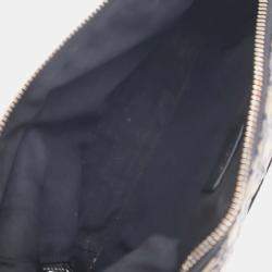 Pre Owned Christian Dior Oblique Safari Bag With Strap