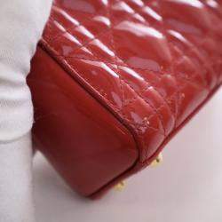 Pre Owned Christian Dior Mini Patent Lady Dior