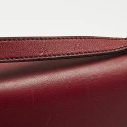 مملوكة مسبقًا حقيبة ديور ديوراديكت جلد أحمر بمقبض علوي