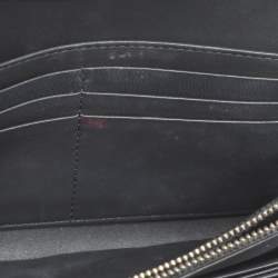 مملوكة مسبقًا Dior Diorama Metallic Pink Cannage Leather Continental Wallet