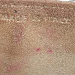 Pre Owned Dior Diorama Silver Studded Leather Vertical Chain Clutch