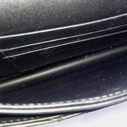 مملوكة مسبقًا حقيبة يد ديور ماي ديور صغيرة جلد أسود