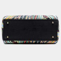 Pre Owned Dior Black Limited Edition DiorAmour Medium Calfskin Lady Dior