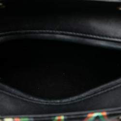 Pre Owned Dior Black Limited Edition DiorAmour Medium Calfskin Lady Dior