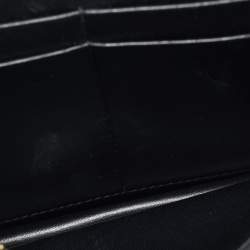 مملوكة مسبقًا محفظة ديور ديوراما جلد كاناج أسود على سلسلة