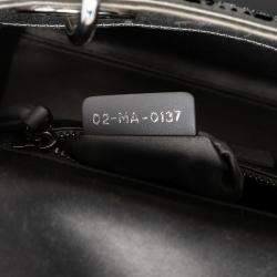 مملوكة مسبقًا Dior Mini Satin Cannage Strass Crystal Embellished Lady Dior