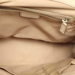 Pre Owned Dior My Dior Frame Beige Diorissimo Canvas Satchel