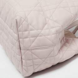 مملوكة مسبقًا حقيبة يد توتس ديور توجور متوسطة كاناج جلد بيج/أسود