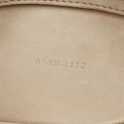 مملوكة مسبقًا حقيبة يد توتس ديور ليدي دي-جوي جلد كاناج بيج متوسط