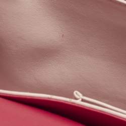 Pre Owned Dior Miss Dior Medium Hot Pink Cannage Leather Shoulder Bag