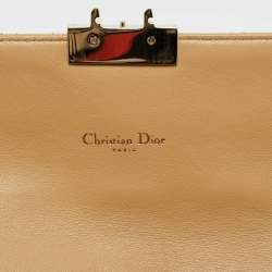 مملوكة مسبقًا حقيبة كلتش سلسلة ديور ميس ديور جلد لامع كاناج بيج بروميناد