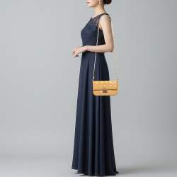 م ملوكة مسبقًا حقيبة كلتش سلسلة ديور ميس ديور جلد لامع كاناج بيج بروميناد