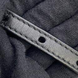 Pre Owned Dior Lady D-Joy Cannage 3-Way Bag Black Lambskin Size Micro