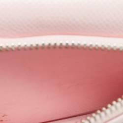 مملوكة مسبقًا Dior Turn Me Light Pink Leather Trifold Wallet