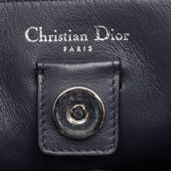 Pre Owned حقيبة يد ديور ديوريسيمو متوسطة جلد بورغندي توت