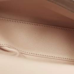 Pre Owned حقيبة يد ديور ليدي ديور ميني جلد سحلية أومبريه زرقاء