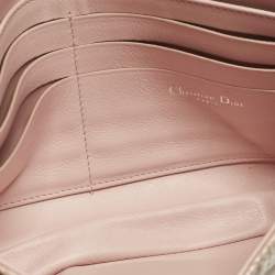 Pre Owned حقيبة كلتش ديور ميس ديور برومنيد جلد كاناج لامع سلسلة بيج