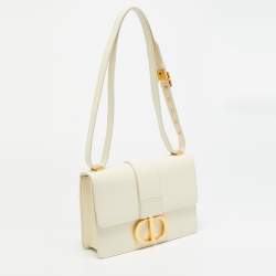 Pre Owned حقيبة كتف ديور 30 مونتين جلد كريمي